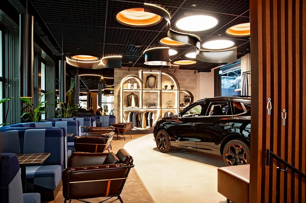 CupraGarage Vienna - Interior